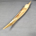 Antique Inuit Kayak Model C  1900-1920 Authentic Detailed Handcrafted Piece 20 