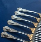 Antique Silverware Rogers Xii 1909 Silver Plate Beauty 6 Dinner Forks 7 3 8 Inch