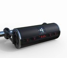 K-speaker K2 Waterproof Bluetooth Radio Motorcycle Audio System  Black