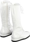 Boys Pro Wrestling Lace-up Zipper Boots Kids Wrestler Halloween Costume Cosplay