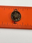 Antique Victorian Spider Button Brass Metal Figural Pictorial Shank 5 8    Insect