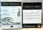 Stampin Up  Waves Of Inspiration Stamps   Waves Dies   Birthday  Strength  Ocean