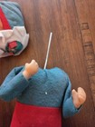 Vintage Berman   Anderson Musical Pixie Elf Doll Windup Christmas Read