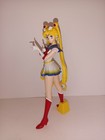 Super Sailor Moon Eternal Tsukino Usagi Figure Glitter   Glamours Anime Toy 9 In