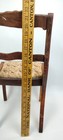 Doll s Duncan Phyfe Dining Chair 24  T Solid Mahogany Carved Rose Back Salesman