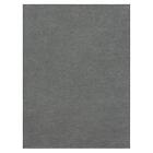 Unbound Smoke Gray Ribbed 6 Ft  X 8 Ft  Indoor outdoor Area Rug