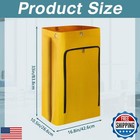 Cleaning Cart Bag Zippered Front Replacement Janitorial Cart Bag 24 Gallon La