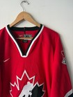 Vintage 2002 Nike Team Canada Mens Hockey Jersey Size Xl