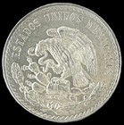 1947-1948 1 Un Pesos Mexico  500 Silver - Au bu