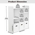Redlife 7-cube Storage Organizer Open Shelf Bookcase Bookshelf For Home Office