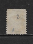 Canada Scott 21 Used Fine - 1868 1 2c Black Issue - Queen Victoria