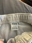 Victoria s Secret Pink Gray 4 Piece Sweatpants Hoodies Crop Top Set M L