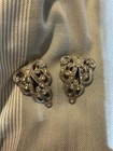 Vintage Rhinestone Shoe Clips