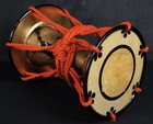 Antique Japan Drum Tsuzumi Taiko Noh Theater 1800s Hand Craft Instrument