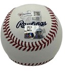 Chipper Jones Signed autographed Rawlings Hof Baseball Mlb Holo fanatics L  k