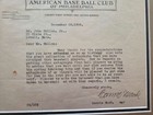 Connie Mack Psa Dna Loa Signed 1936 Letter Framed To 14x22 Autograph