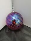 Glass Eye Studio Hand Blown Art Glass Ball Christmas Ornament Hanging Witches
