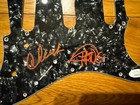 Cheech   Chong Signed Electric Guitar Pick Guard Jsa Stickers