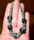 Ancient Glass Excavated Djenne Dig Beads Mali African Trade Circa 1000 Years Old