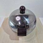 Vintage West Bend Penguin Hot Cold Server Chrome Bakelite Ice Bucket Mcm 1950s