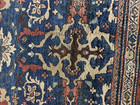 Auth    Antique Sarougk Farahaan Rug       Mystical Art Beauty   Wool  Blue  4x7