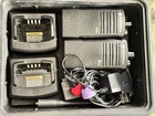 Two Motorola Rdx Rdu4100 Two Way Radios In A Pelican 1200 Case 