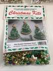 3 Merri Mac Vintage Christmas Ornaments Bead Kits New Angels  Trees