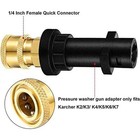 High Pressure Washer Gun Adapter 1 4  Spray Nozzle Tips Adapter nozzle 
