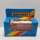 Vintage 1981 Matchbox Superfast  54 Airport Fire Truck Foam Unit Monitor - Macau