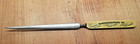 Rare Antique 19th C Whitehead Hoag Letter Opener Celluloid   Steel Advertising