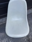 Vintage Authentic 1960s Herman Miller Cream Color Fiberglass Shell Chair