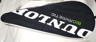 Dunlop Biomimetic Single Zippered Tennis Racket Cover With Strap Black A