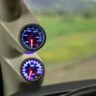 7 Color 300f Oil Temperature Gauge Kit - Includes Electronic Sensor And Wiring