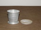 Vintage Girl Scouts Aluminum Metal Collapsible Travel Camping Cup