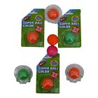 Wham-o Super Rubber Ball Lot Of 8 Different Colors Kids Stuff Retro Toy New