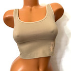 Victorias Secret Pink Sport Seamless Sports Bra Beige Medium
