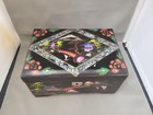 Vintage Japanese Black Lacquer Inlay Abalone Hand Painted Jewelry Music Box 1940