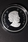 2010 Canada Proof  10 Dollar Fine Silver Coin  999 Bank Of Canada