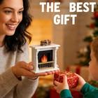 Dollhouse Fireplace 1 12 Scale Miniature Fireplace Decor  1 12 Dollhouse Furnitu