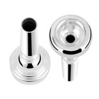 Trumpet Mouthpiece 7c Silver Plated Bb Trompeta Vacuum Packed