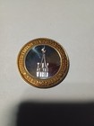 Stratosphere Las Vegas  10 Gaming Casino Token 999 Silver Strike