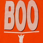 Vtg Halloween Men s Boo Ghost Single Stitch T-shirt Orange     Xl