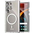 For Samsung Galaxy S25 S24 S23 S22 S21 Ultra Plus Mag Safe Shockproof Case Cover