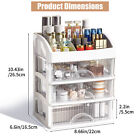 Countertop Cosmetic Makeup Organizer Drawers Jewelry Storage Box Display Case