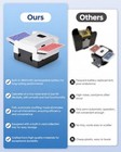 Automatic Card Shuffler 1 2 Deck Rechargeable Electric Shuffling Machine Usb