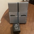 Bose Media Mate Computer Speakers Ice Blue Pair  W power Cord