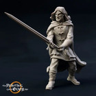 The Fighting Fellowship 28mm - Lord Of The Rings Style Miniatures - 9 Figures