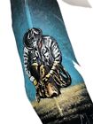 Hand Painted Feather   Arts   Crafts  southwest Art   Home Decor    Cowboy  2
