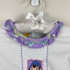 Vintage 90s Y2k Noddy Short Sleeve Floral Ruffle T-shirt 3t