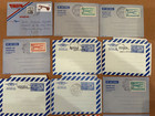 1959-1971 India Air Letter Aerogramme 14 Covers  Including 4 Ghandi Centenary s